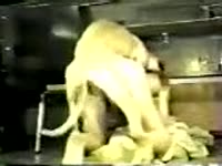 Hardcore dog sex with nasty bitch